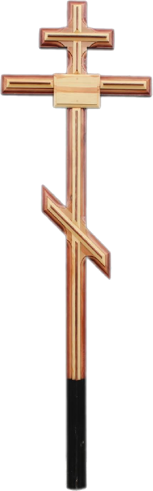 Крест деревянный В-2  (225х70см)